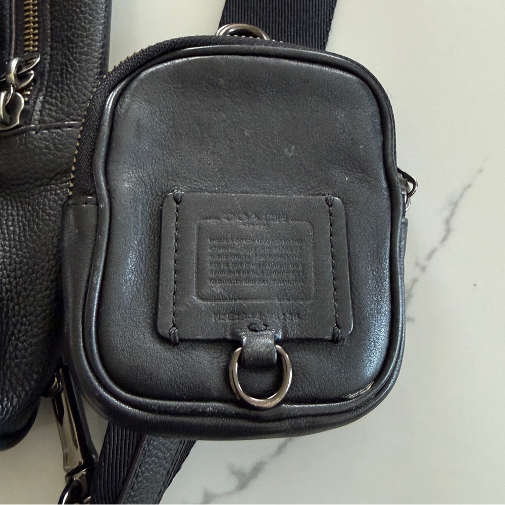 Coach Campus Sling Crossbody Bag Dark Brown Leather – F32235 + Bonus Accessories - Picture 3 of 10